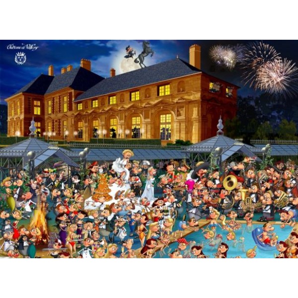 Ruyer Francois, Impreza przy basenie (2000el.) - Sklep Art Puzzle
